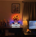 Custom Anime Silhouette Neon LED Light – Acrylic Wall Art for Home, Bar & Business