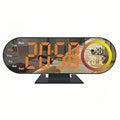 USB Digital LED Alarm Clock with RGB Night Light