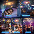 Galaxy Star Projector – 12 Space Films, Nebula Ceiling Night Light for Bedroom