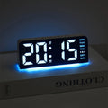 Digital LED Alarm Clock – Backlit Display, Temperature, Snooze & Night Light