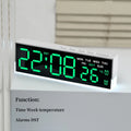 USB LED Alarm Clock with Dual Alarms & Night Light