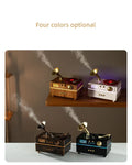 Retro Phonograph Aroma Diffuser USB Humidifier 160ml