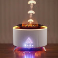 Volcanic Flame Aroma Diffuser – White Noise, Jellyfish Mist, 3 Speed Modes