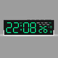 USB LED Alarm Clock with Dual Alarms & Night Light