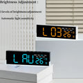 USB LED Alarm Clock with Dual Alarms & Night Light