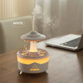UFO Raindrop Aroma Diffuser Humidifier with Remote & 7 Color Lights