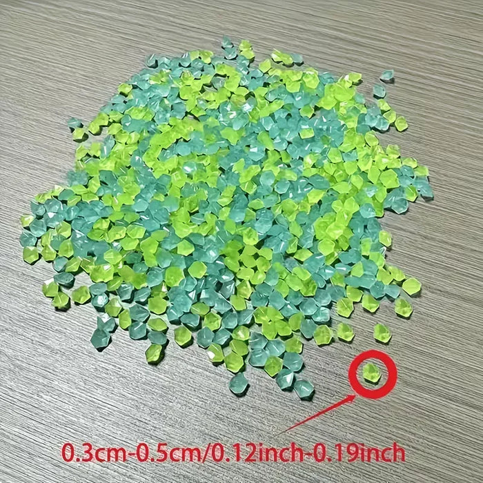 Glow in the Dark Sand – Colorful Luminous Sand for Garden, Aquarium & Party Decor - photo 3