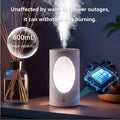 600ml Portable Aroma Diffuser – Rechargeable Wireless Humidifier with Color LED Light