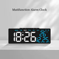 Smart LED Alarm Clock with Date, Timer & Auto Dimmer