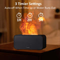 Mini Flame Aroma Diffuser & Humidifier – Automatic with LED Light for Home