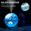 Jupiter Planet Humidifier – 330ml USB Aroma Diffuser with 7-Color Night Light