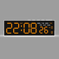 USB LED Alarm Clock with Dual Alarms & Night Light