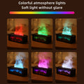 Cozy Fireplace Aroma Diffuser – LED Humidifier with Remote & Auto Shut-Off