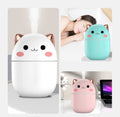 250ml Cute Aroma Diffuser & Humidifier – Cool Mist Night Light for Bedroom & Car