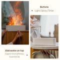 Flame Air Humidifier & Essential Oil Diffuser