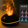 Flame Essential Oil Diffuser with 7-Color LED Mist