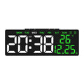 Smart LED Alarm Clock with Date, Timer & Auto Dimmer