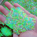 Glow in the Dark Sand – Colorful Luminous Sand for Garden, Aquarium & Party Decor