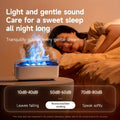 Flame Aroma Humidifier – 3-Speed Timer, Quiet Operation for Bedroom, Office & Living Room