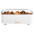 Flame Aroma Humidifier – 3-Speed Timer, Quiet Operation for Bedroom, Office & Living Room
