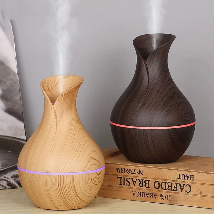 200ml Mini Aroma Diffuser & Humidifier – USB Color LED Light for Home & Car - photo 2