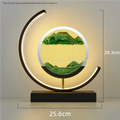 3D Sand Art Hourglass Lamp – LED Moving Sandscape Night Light for Home Decor & Gift