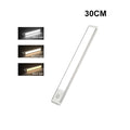🔥Pro Version (11.8 in)🔥Smart sensor LED light, fast-charging cable, magnetic mount, 3 color modes, drill-free installation.