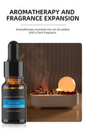 Crystal Volcano Aroma Diffuser with Jellyfish Mood Light