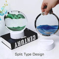 3D Flowing Sand Art Night Light – Hourglass Desk Lamp for Home Decor & Gift