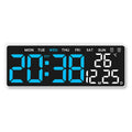 Smart LED Alarm Clock with Date, Timer & Auto Dimmer