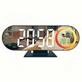 USB Digital LED Alarm Clock with RGB Night Light