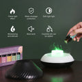 Volcanic Flame Aroma Diffuser – 130ml USB Humidifier with Color LED Night Light
