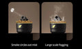 Volcano Mist Aroma Diffuser with LED Flame Effect