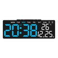 Smart LED Alarm Clock with Date, Timer & Auto Dimmer