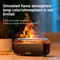 Flame Aroma Humidifier – 3-Speed Timer, Quiet Operation for Bedroom, Office & Living Room