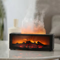 Cozy Fireplace Aroma Diffuser – LED Humidifier with Remote & Auto Shut-Off