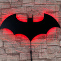 Wooden Bat Wall Lamp – LED Remote Control Night Light for Bedroom & Living Room