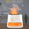 Himalayan Salt Lamp & Essential Oil Diffuser – 260ml, 8 LED Colors, Remote Control & Auto-Off Timer