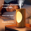 600ml Portable Aroma Diffuser – Rechargeable Wireless Humidifier with Color LED Light