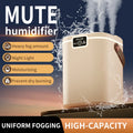 1.8L Large Capacity Humidifier – 3-Nozzle Aroma Diffuser with Night Light, 4 Mist Levels