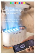 700ml Ultrasonic Cool Mist Humidifier – 5 Nozzles, 7 LED Colors, USB Powered