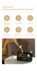 Retro Phonograph Aroma Diffuser USB Humidifier 160ml