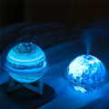 Jupiter Planet Humidifier – 330ml USB Aroma Diffuser with 7-Color Night Light
