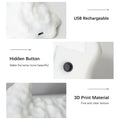 3D Fire Dragon LED Night Light – USB Rechargeable Table Lamp & Gift Decor