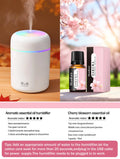 300ml Aroma Diffuser & Humidifier – 7-Color LED Light for Car & Home