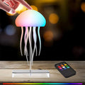 LED Jellyfish Lamp – Color Gradient Night Light with Remote Control & Long Battery Life