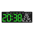 Smart LED Alarm Clock with Date, Timer & Auto Dimmer