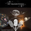 Mini Galaxy Star Projector – 2-in-1 Night Light for Bedroom, Car & Kids Gift
