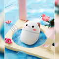 250ml Cute Aroma Diffuser & Humidifier – Cool Mist Night Light for Bedroom & Car
