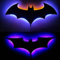 Wooden Bat Wall Lamp – LED Remote Control Night Light for Bedroom & Living Room